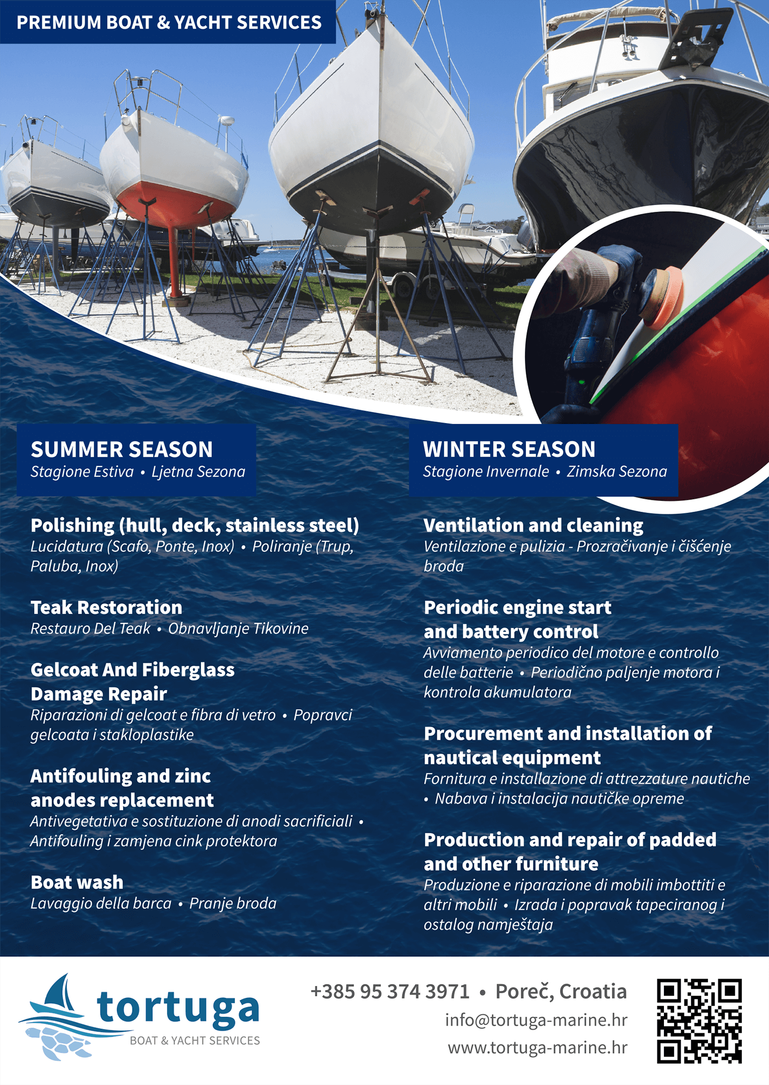 Tortuga - Boat & Yacht Services